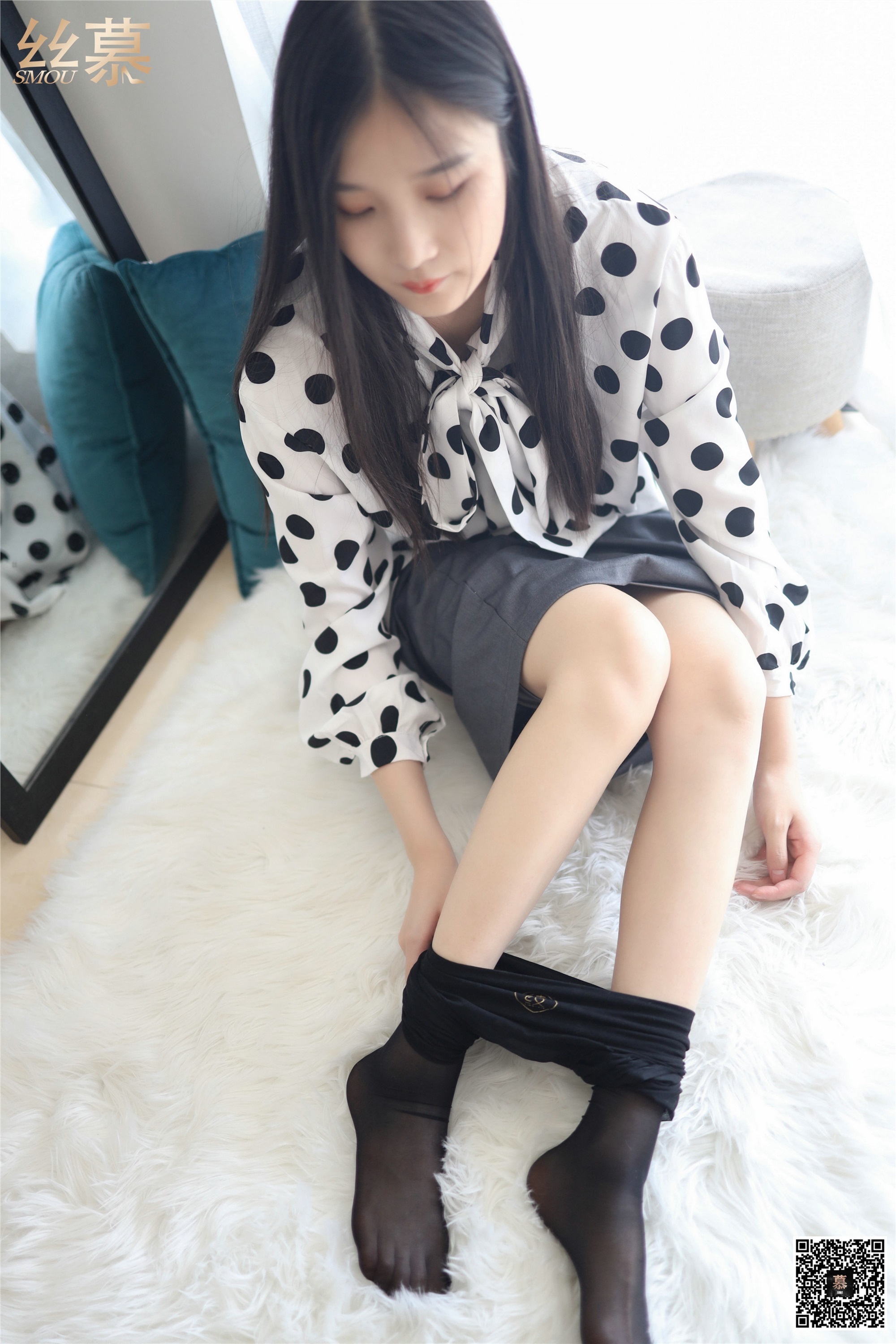 丝慕写真 特写集 TX045 熙熙《黑丝故事》